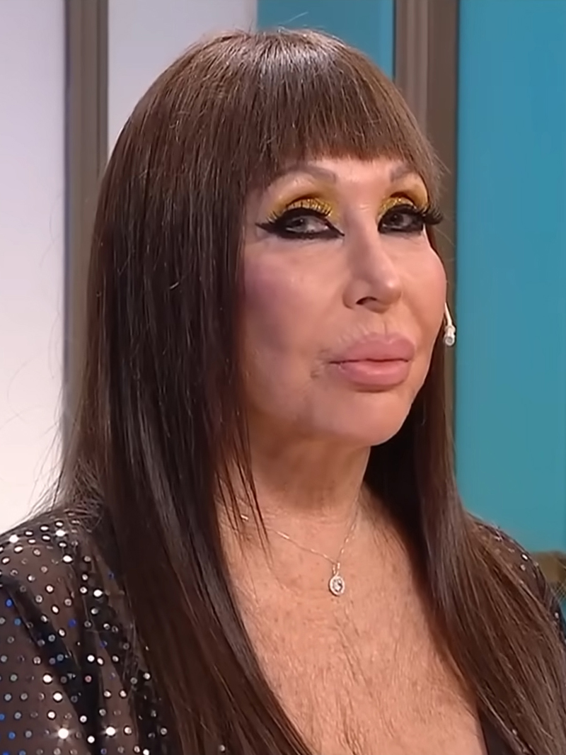 Moria Casán en La noche de Mirtha, 15 de octubre de 2023.