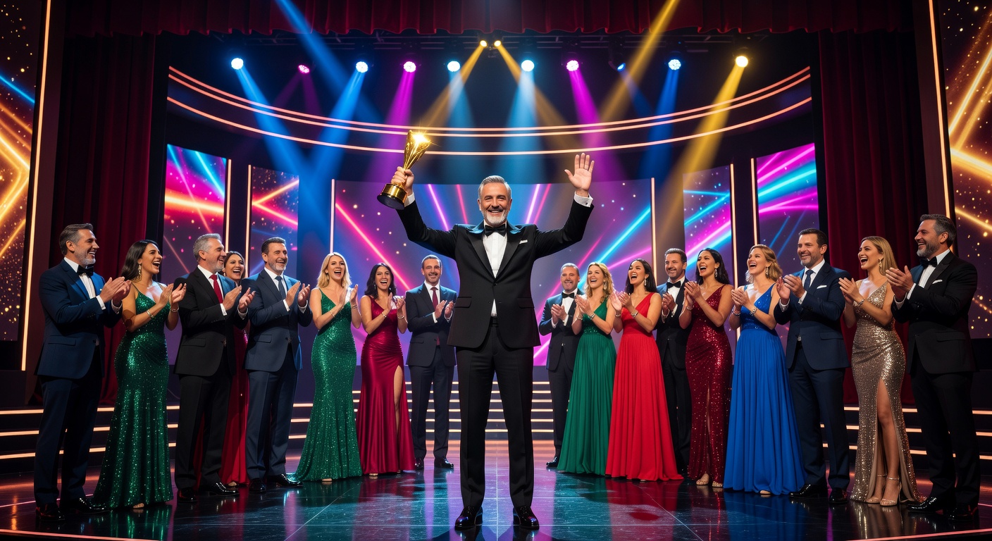 television awards ceremony stage