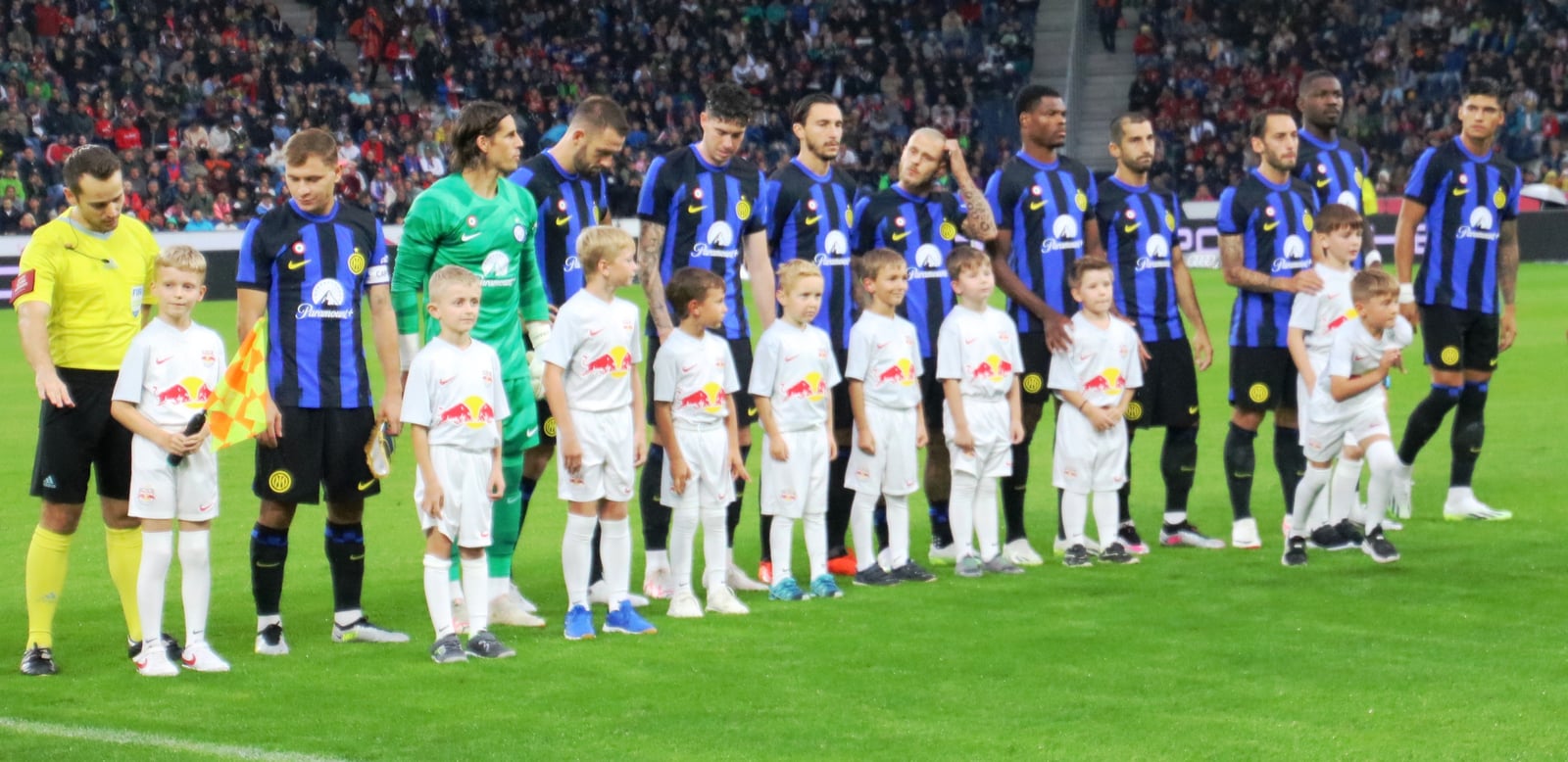 FC Salzburg gegen Inter Mailand (Testspiel 2023-08-09)