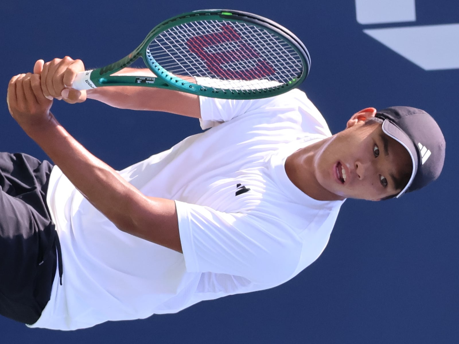 Learner Tien at practice ahead of the 2024 US Open