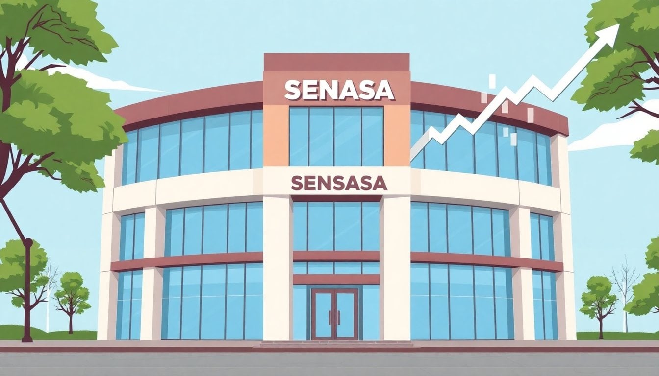 SENASA Argentina headquarters building exterior, Buenos Aires, modern facade, daylight, no people