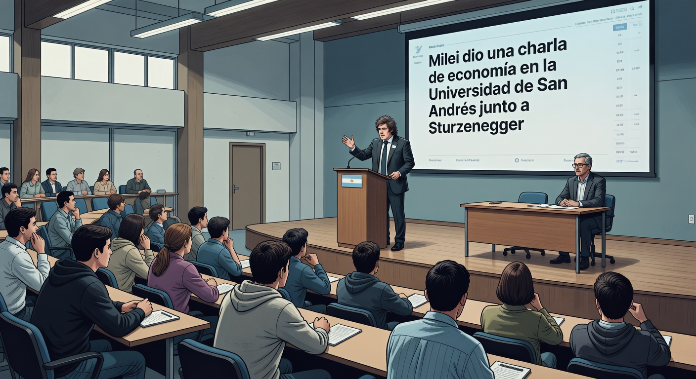 university economics lecture hall