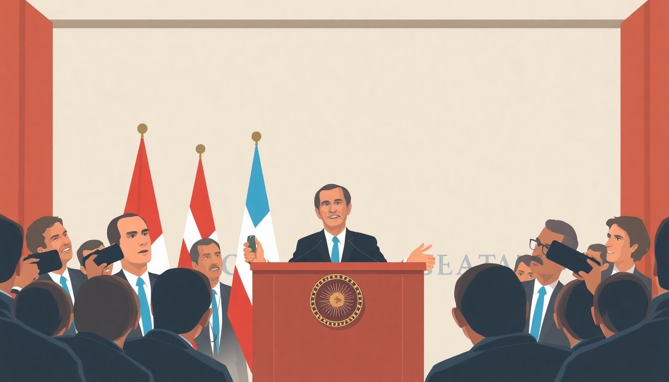 argentina president press conference