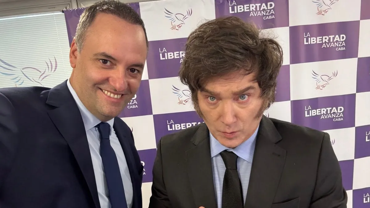 Retrato oficial del presidente Milei (2023)