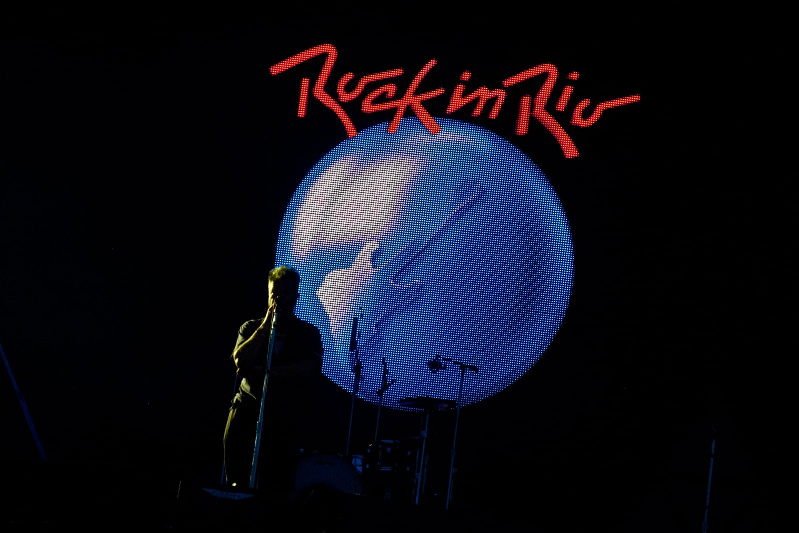 Image of Rock in Rio before a concert (Madrid, 2012).