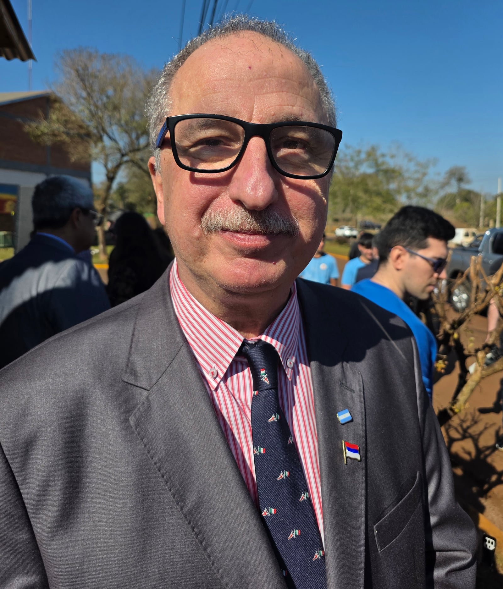 Hugo Passalacqua, gobernador de la Provincia de Misiones (Argentina). Foto: Periodista Horacio Cambeiro.