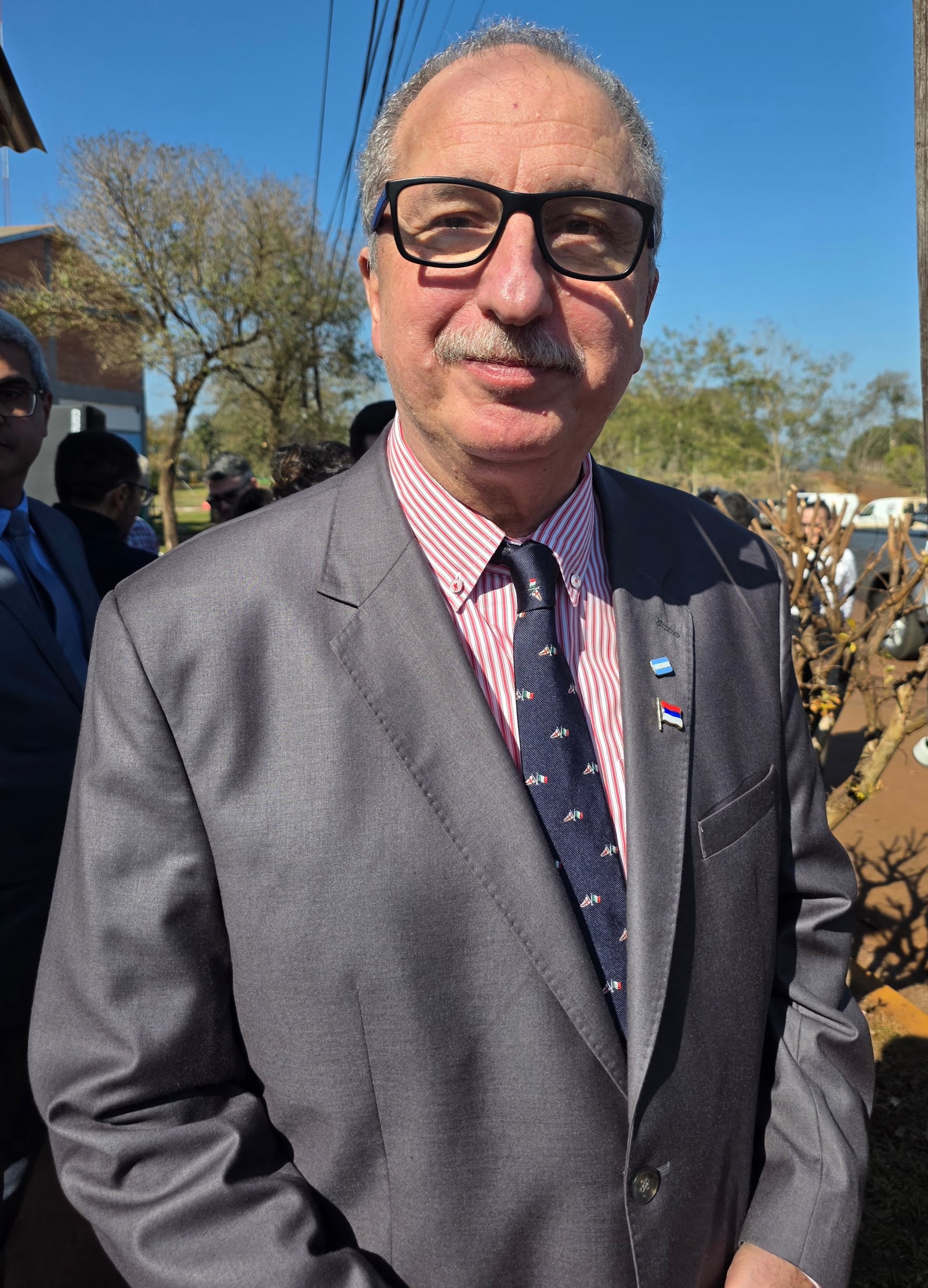 Hugo Passalacqua, gobernador de la Provincia de Misiones (Argentina). Foto: Periodista Horacio Cambeiro.