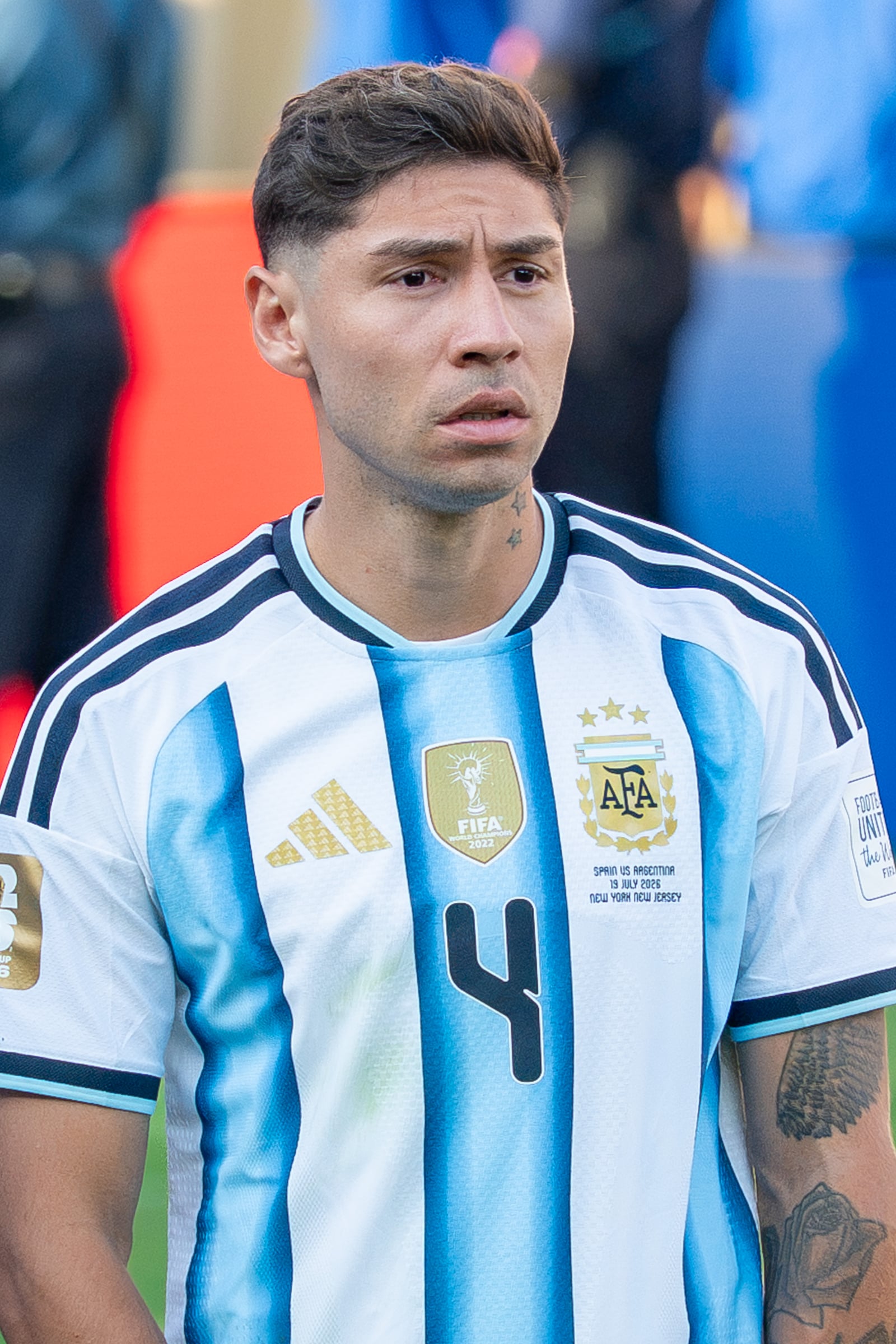 Gonzalo Montiel during Argentina vs Spain at the 2026 FIFA World Cup Final