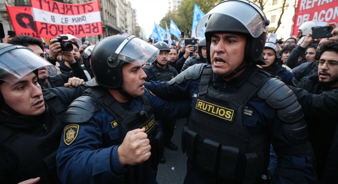 Motín en Balvanera: quema de colchones, 73 detenidos y siete intoxicados en una comisaría