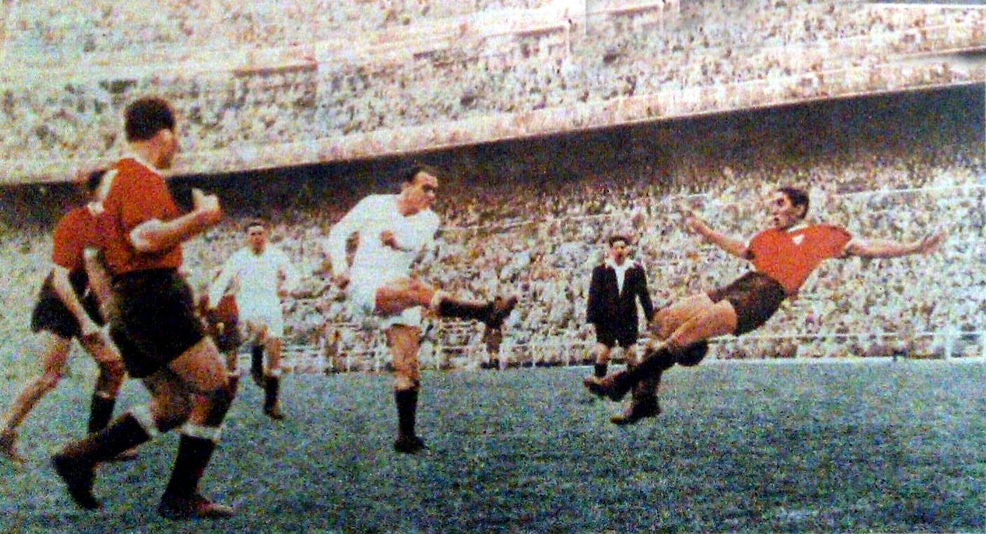 Real Madrid 0 v Independiente 6.