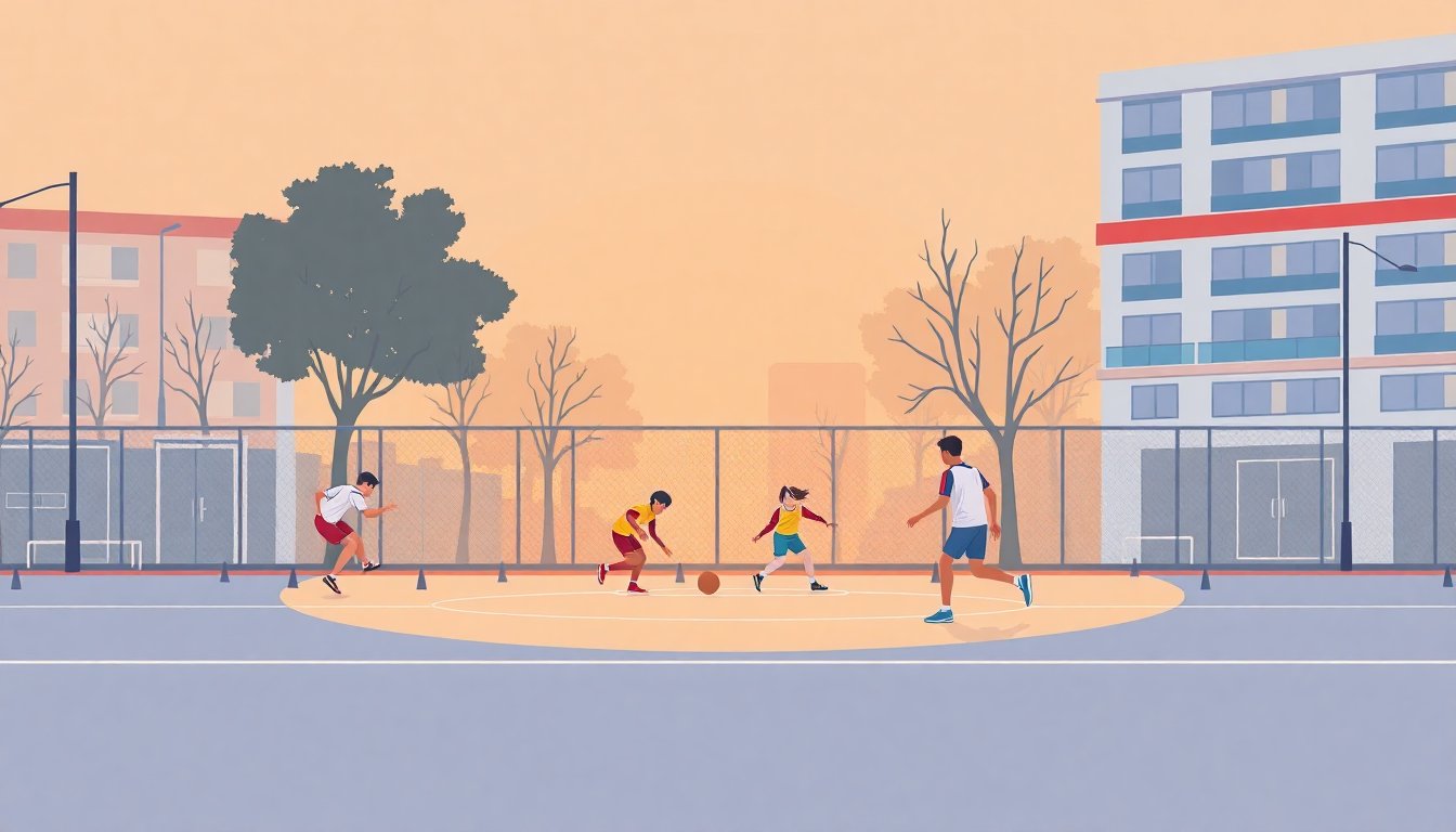 school sports accident field
