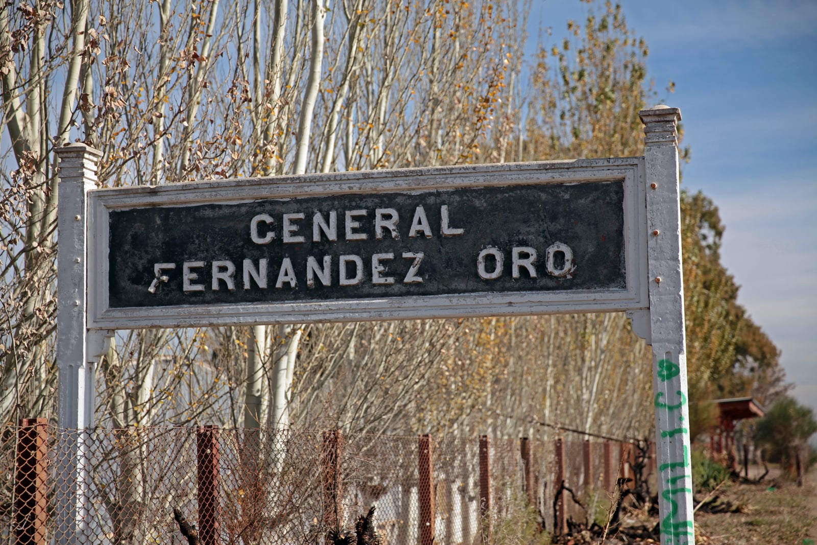 estacion tren - fernandez oro - nomenclador