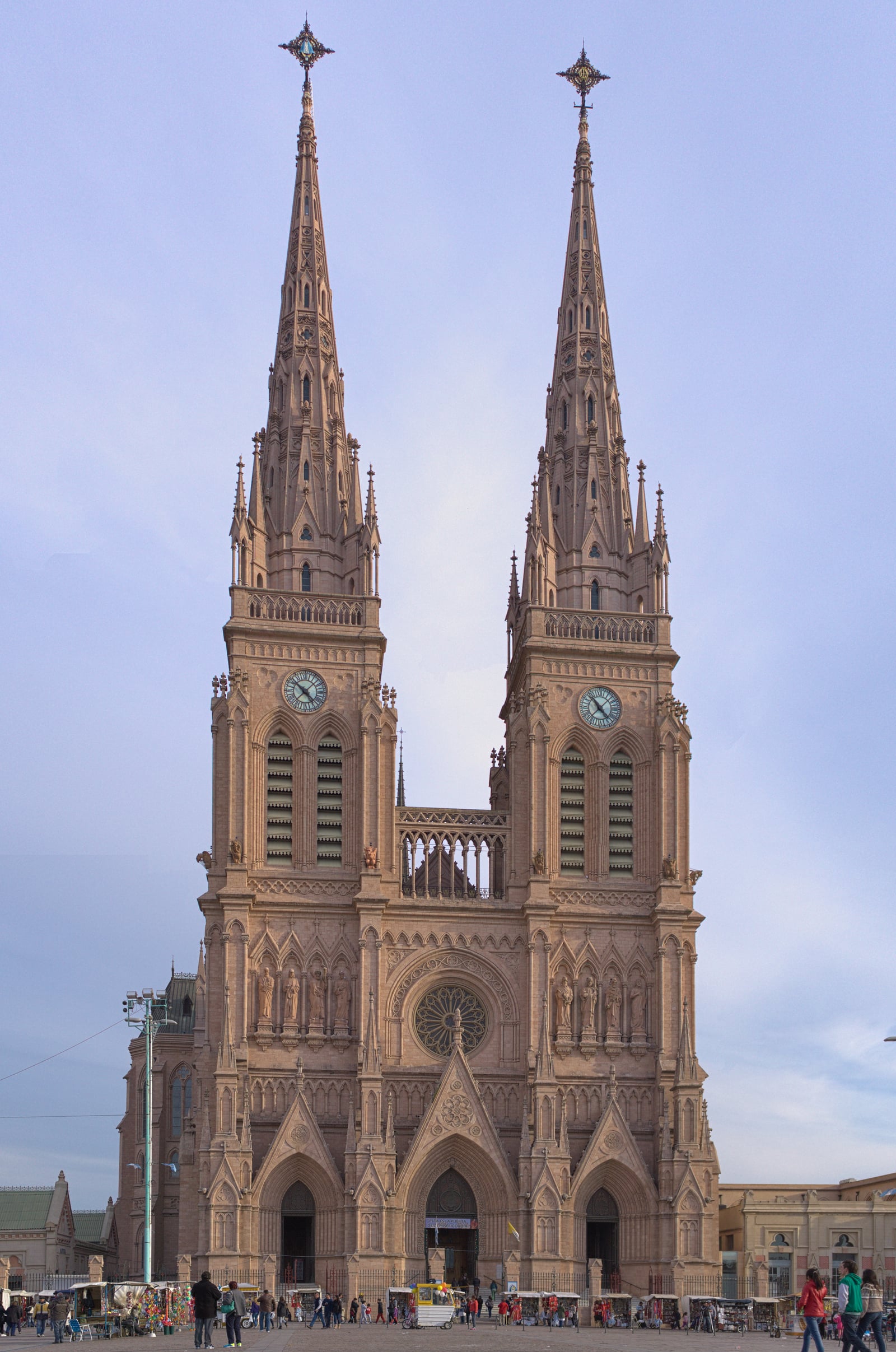 La Basílica de Nuestra Señora de Luján.