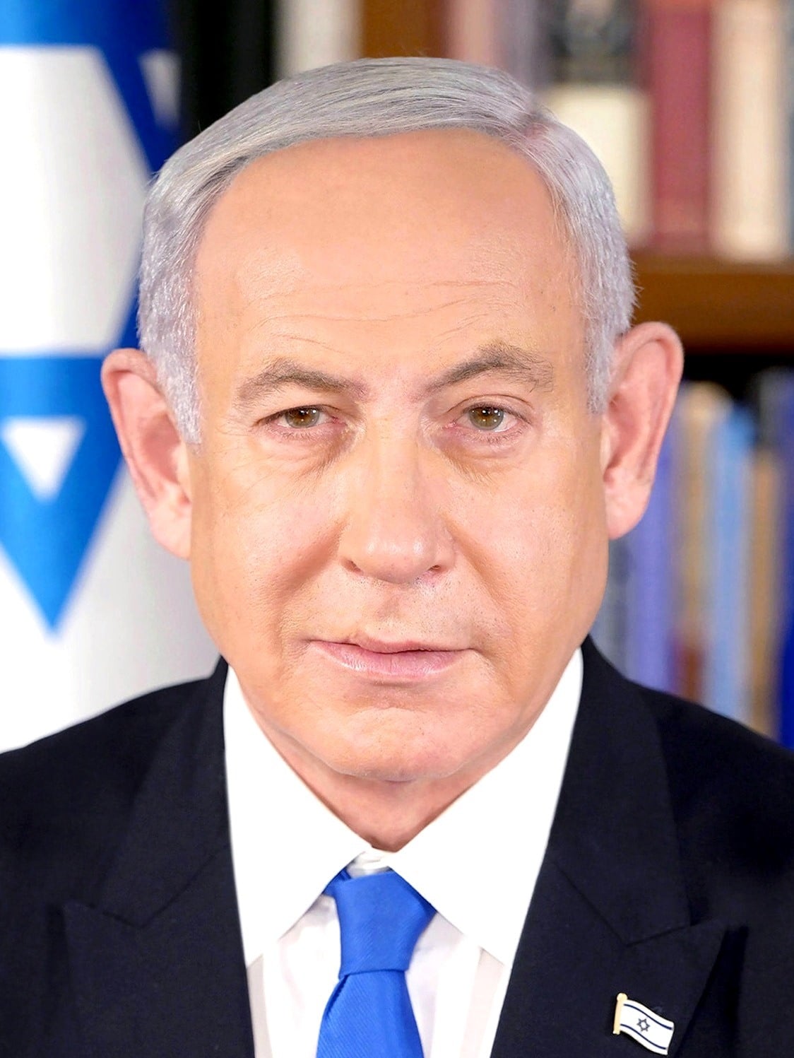 Official portrait of Israel's 9th Prime Minister, Benjamin Netanyahu