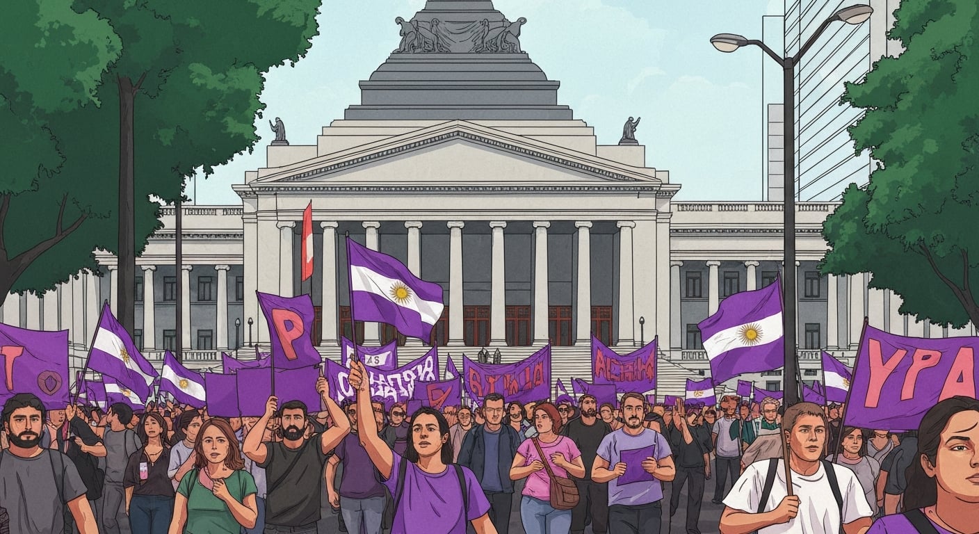 Ni Una Menos a 11 años: marcha nacional exige emergencia en violencia de género