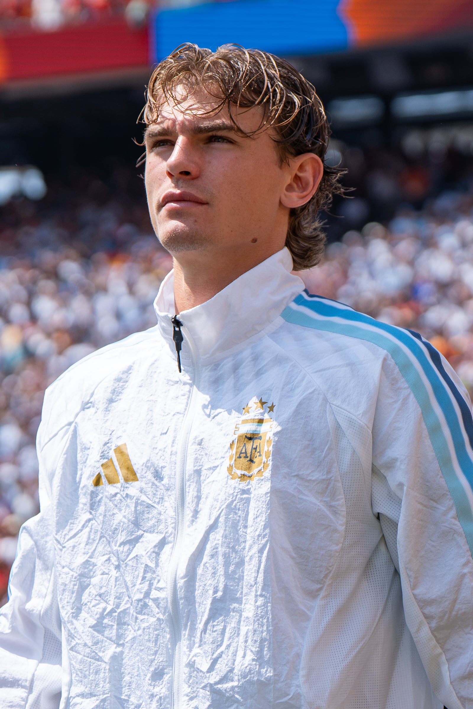 Nico Paz during Argentina vs Spain at the 2026 FIFA World Cup Final