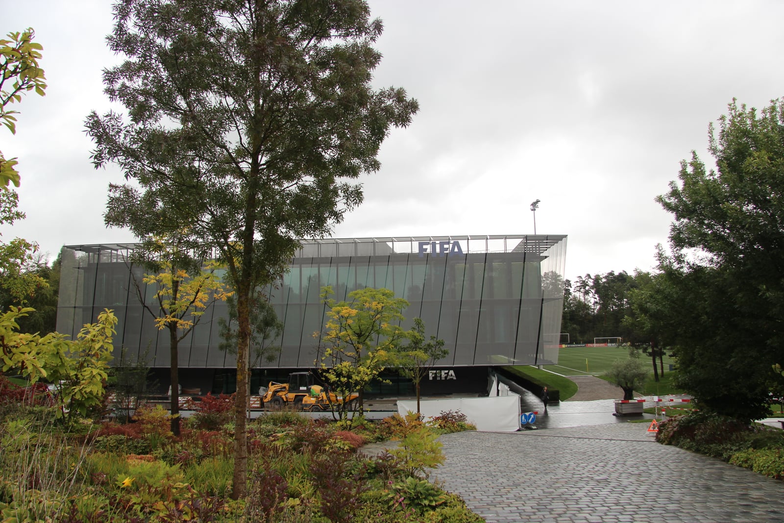 FIFA-hoofdkantoor in Zürich, Zwitserland.