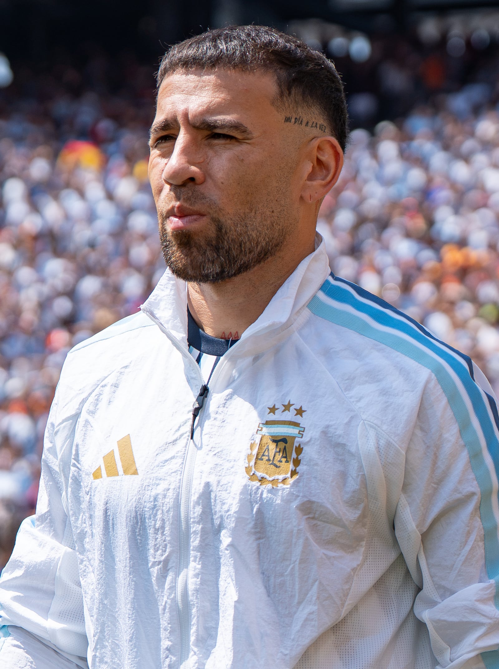 Nicolas Otamendi during Argentina vs Spain at the 2026 FIFA World Cup Final