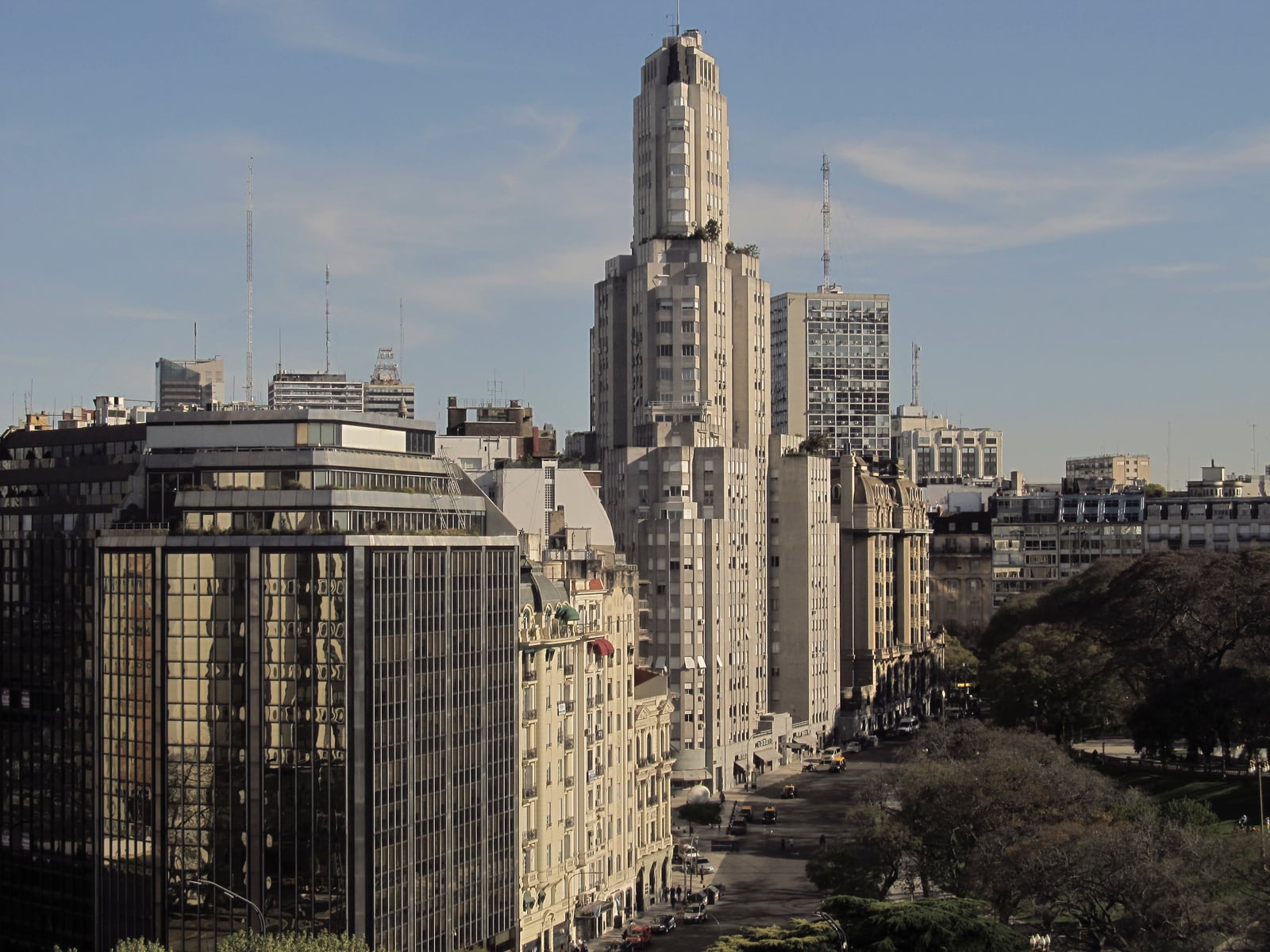 Año 2016. Vista desde la Torre Monumental