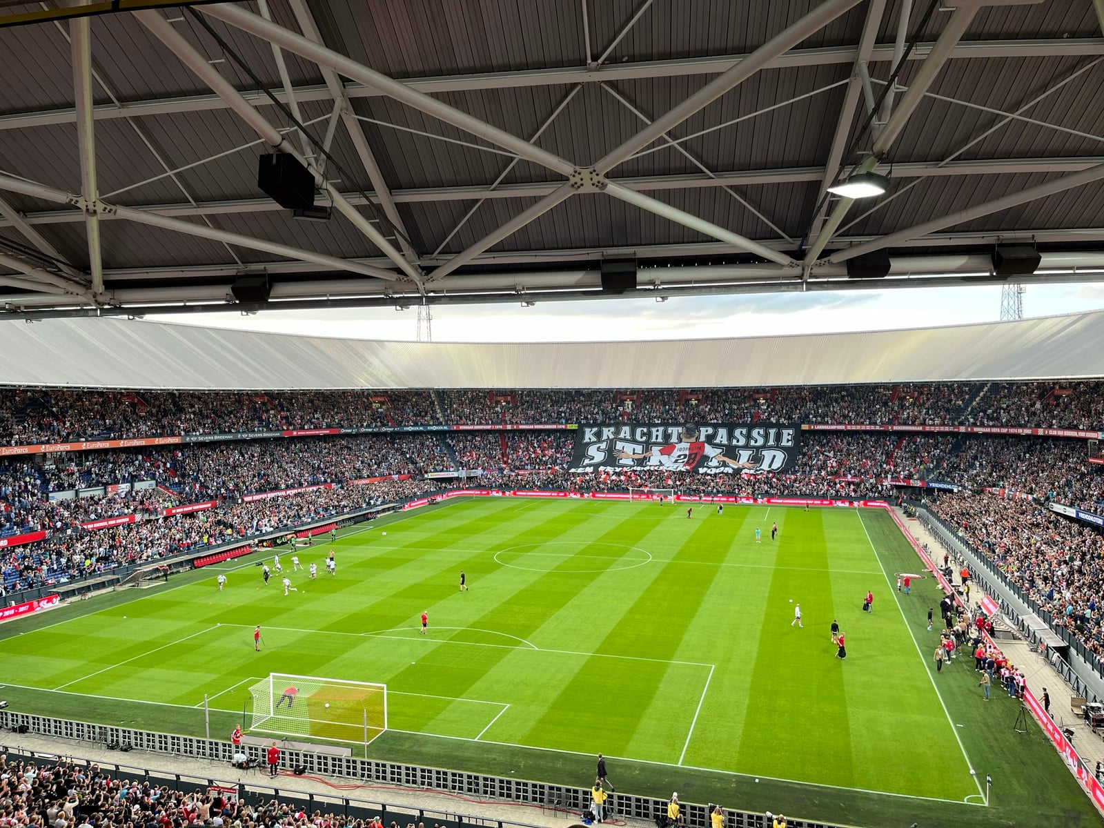 Feyenoord Rotterdam's De Kuip stadium in 2022 before a match against FC Emmen