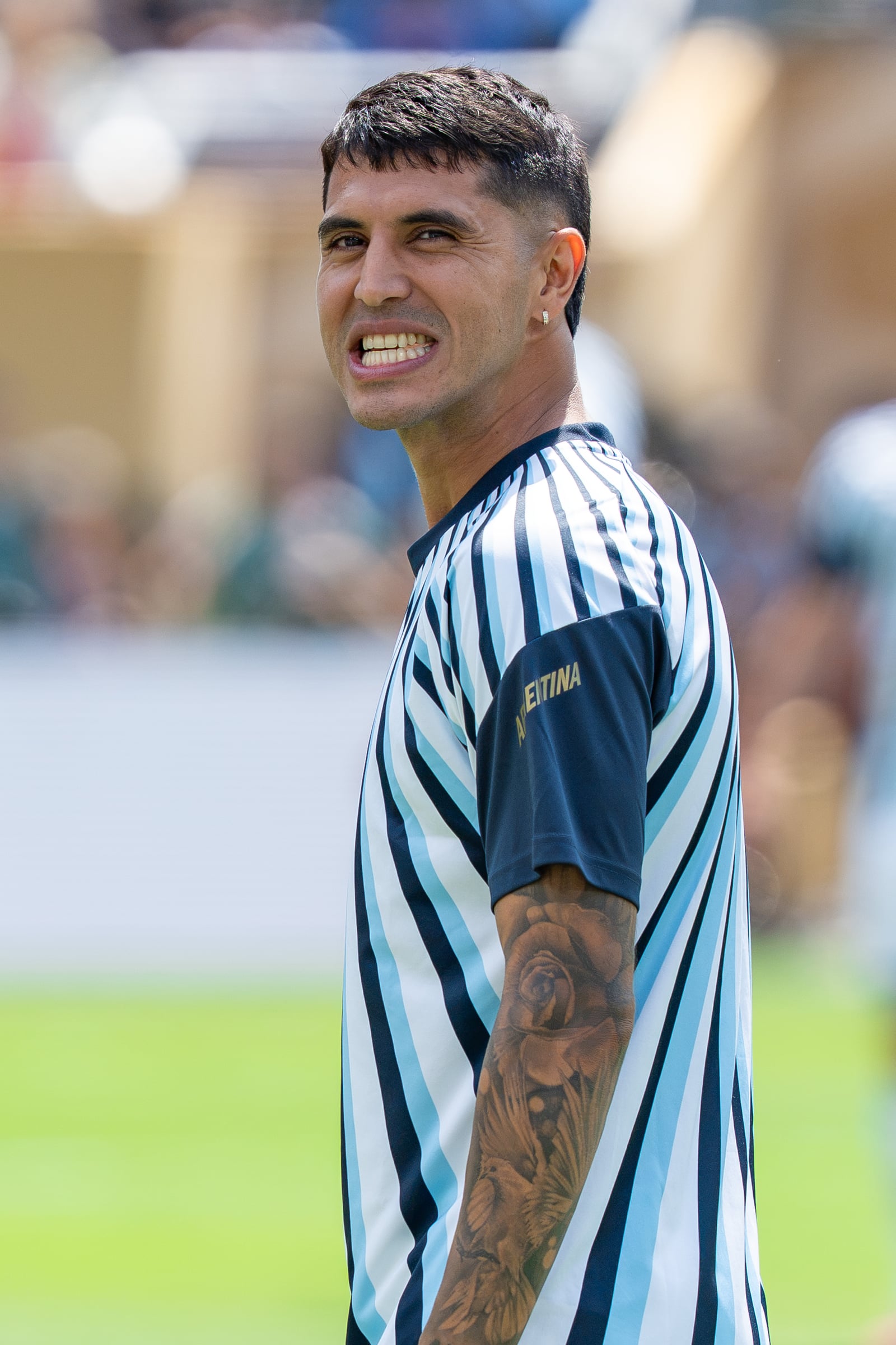 Exequiel Palacios during Argentina vs Spain at the 2026 FIFA World Cup Final