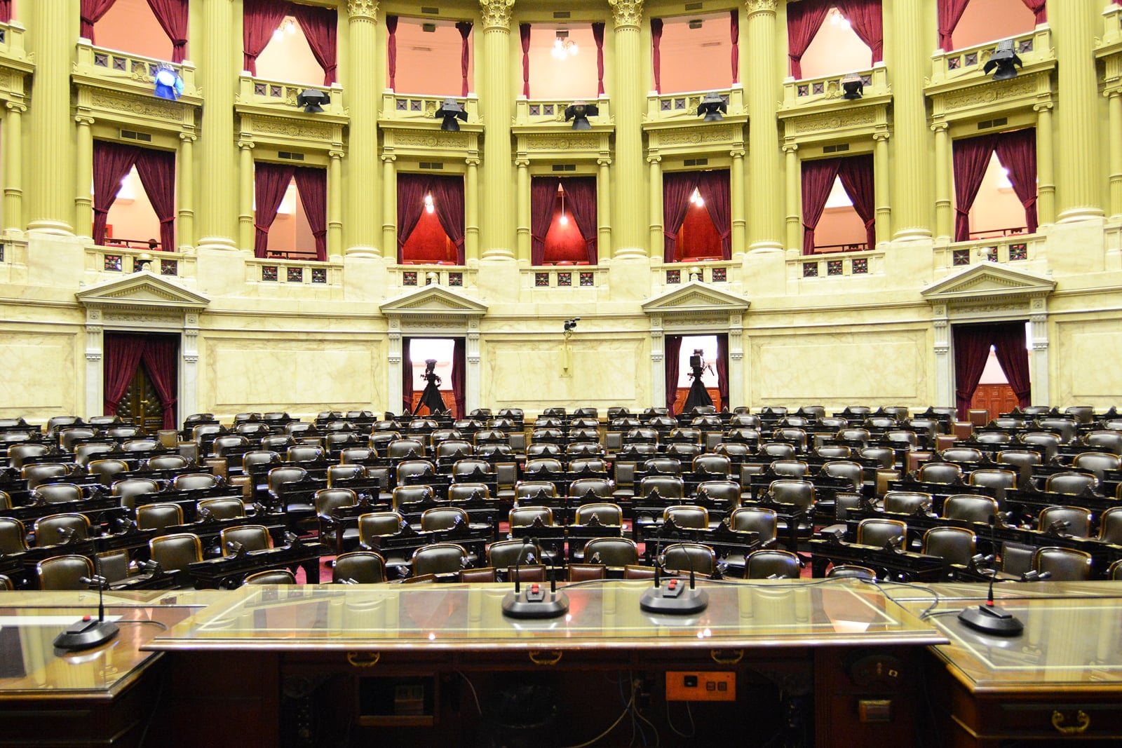 Recinto de la Cámara de Diputados de la Nación