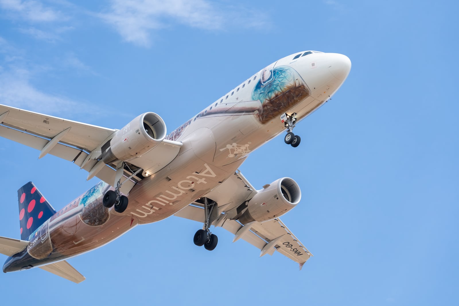 Fotos de stock gratuitas de 4 k fondo de pantalla, aerolínea belga, airbus a320