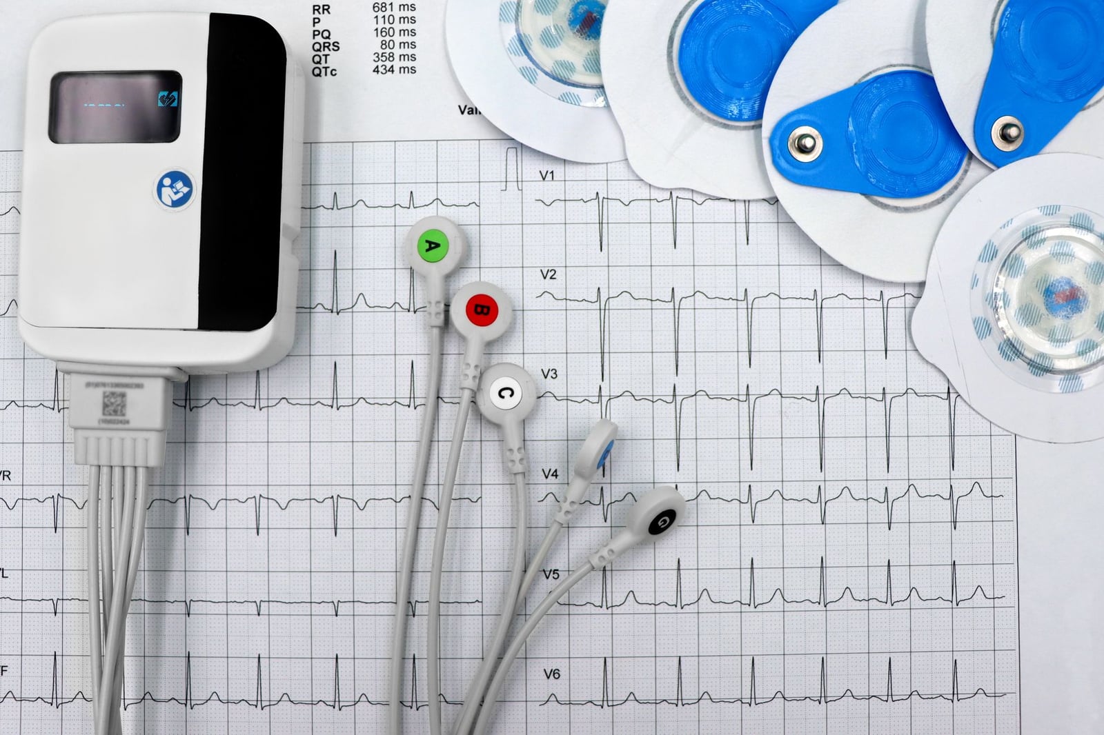 Vista Detallada De Los Equipos Y Lecturas De Ecg