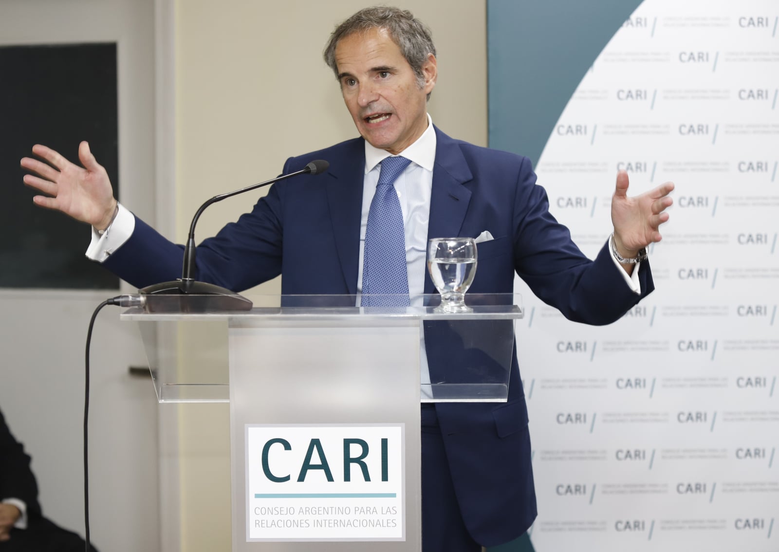 Disertación del director general del Organismo Internacional de Energía Atómica (OIEA) en el Consejo Argentino para las Relaciones Internacionales el 1 de abril de 2025.