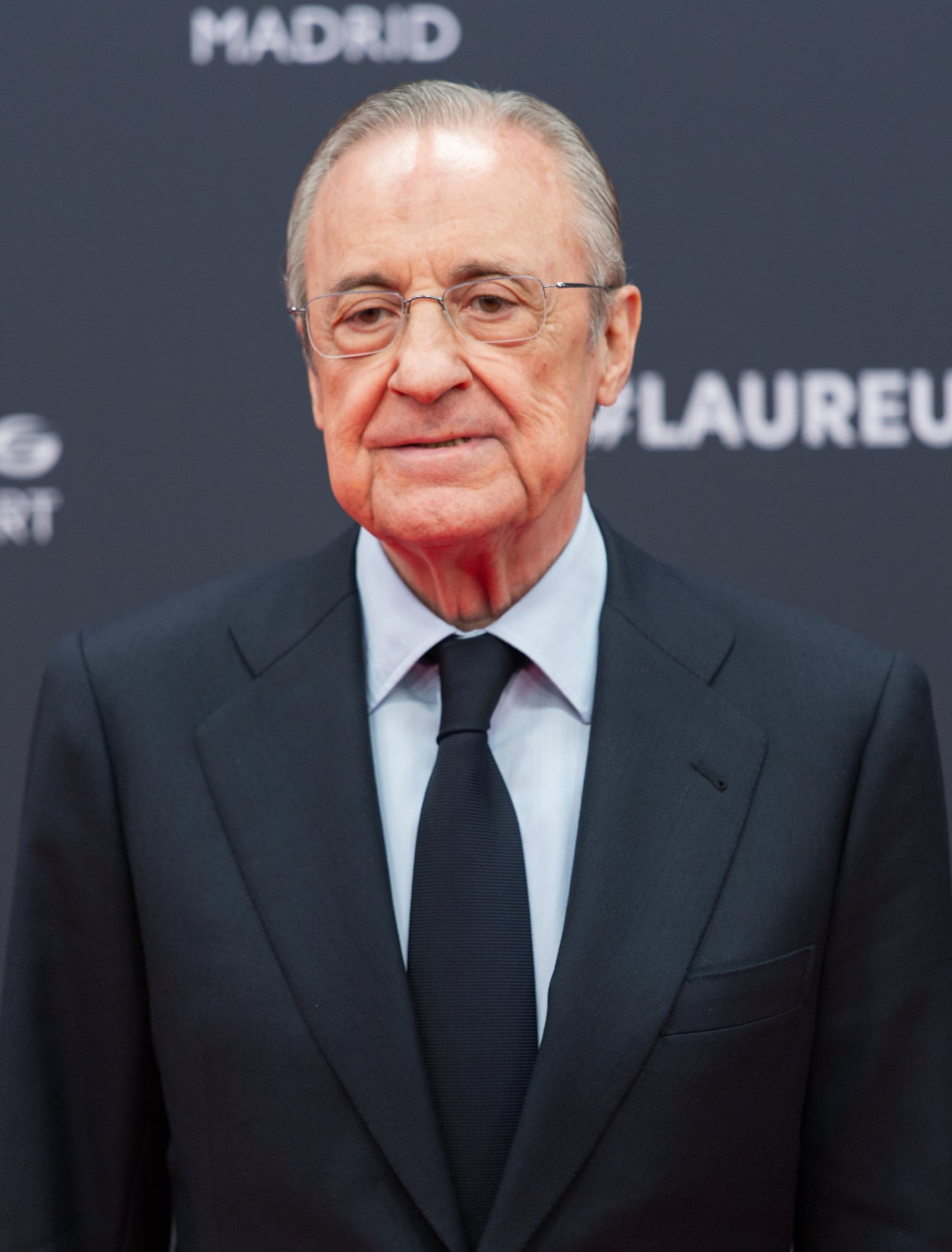 Florentino Pérez, the president of Real Madrid, makes an appearance on the red carpet at the 25th Laureus World Sports Awards.