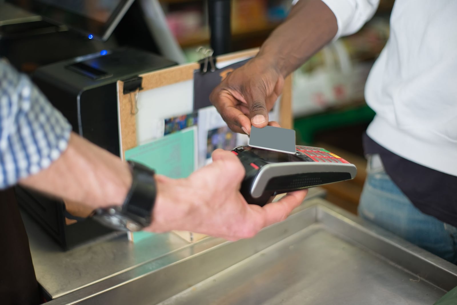 Fotos de stock gratuitas de billetera digital, caja registradora, cajero