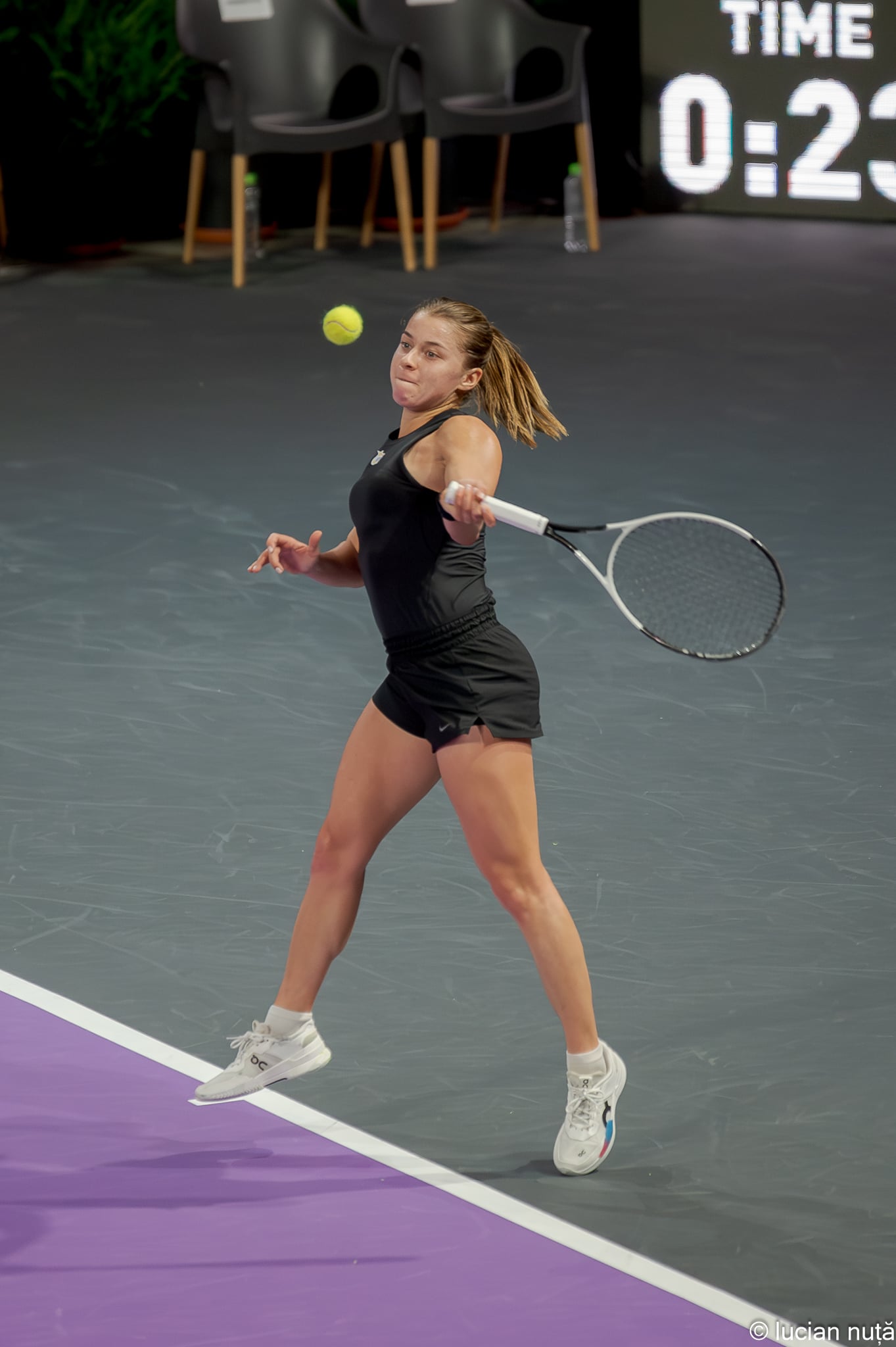 Qualifying TransylvaniaOpen / Maja Chwalinska vs Ilinca Dalina Amariei 6-1,6-1 instagram: nutalucian fb: clujulmagic