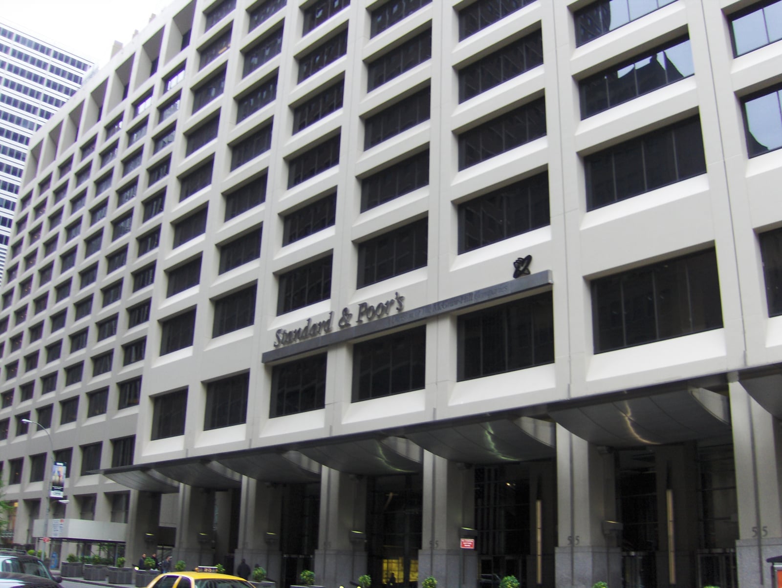 Standard & Poor's Headquarters in Lower Manhattan, New York City, New York (55 Water Street.