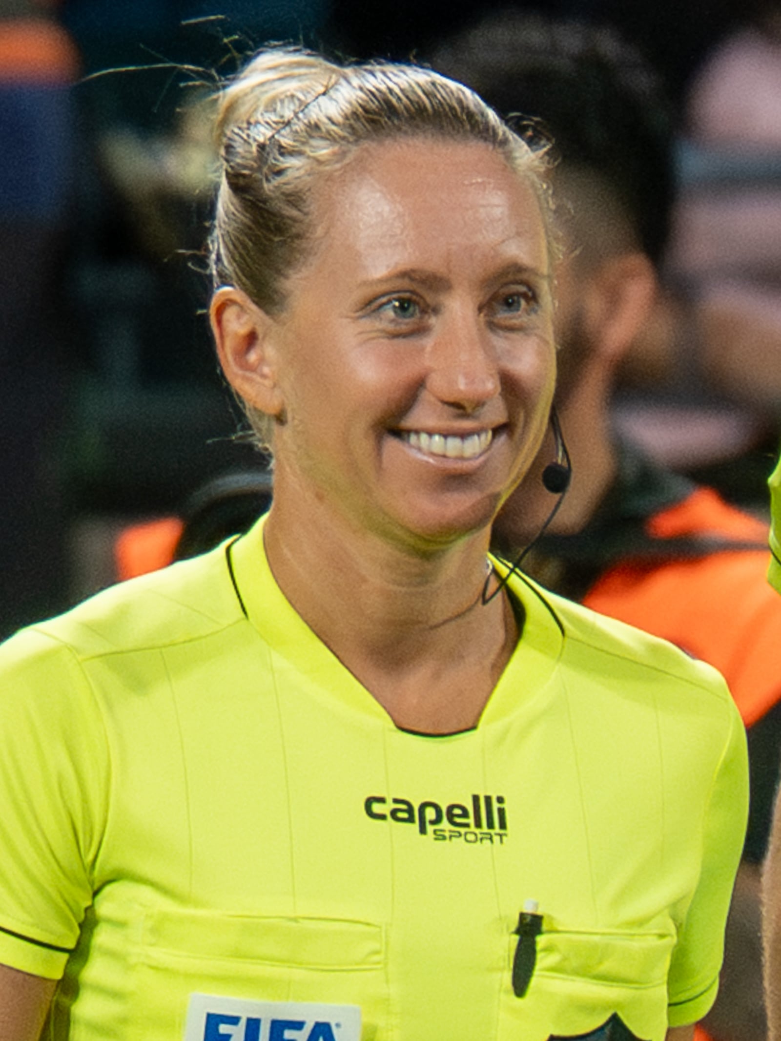 Tori Penso during New York City FC vs Inter Miami CF on 24 Sept 2025