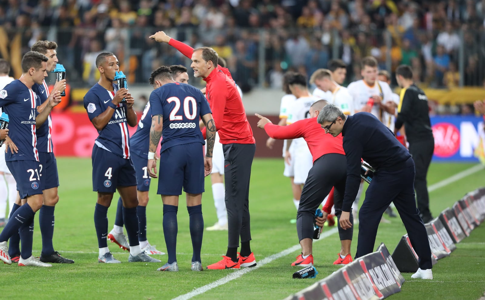 Test game, 17th July 2019: SG Dynamo Dresden vs. Paris Saint-Germain 1:6 (0:3)