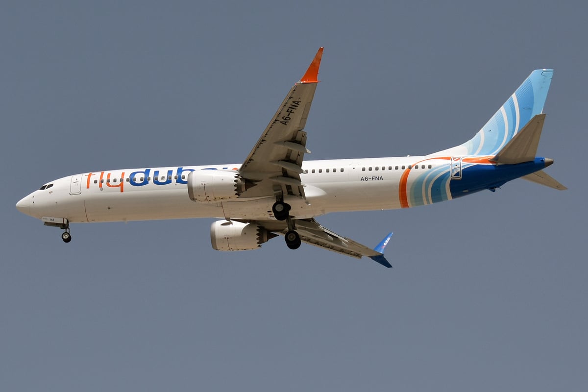 FlyDubai, A6-FNA, Boeing 737-9 MAX