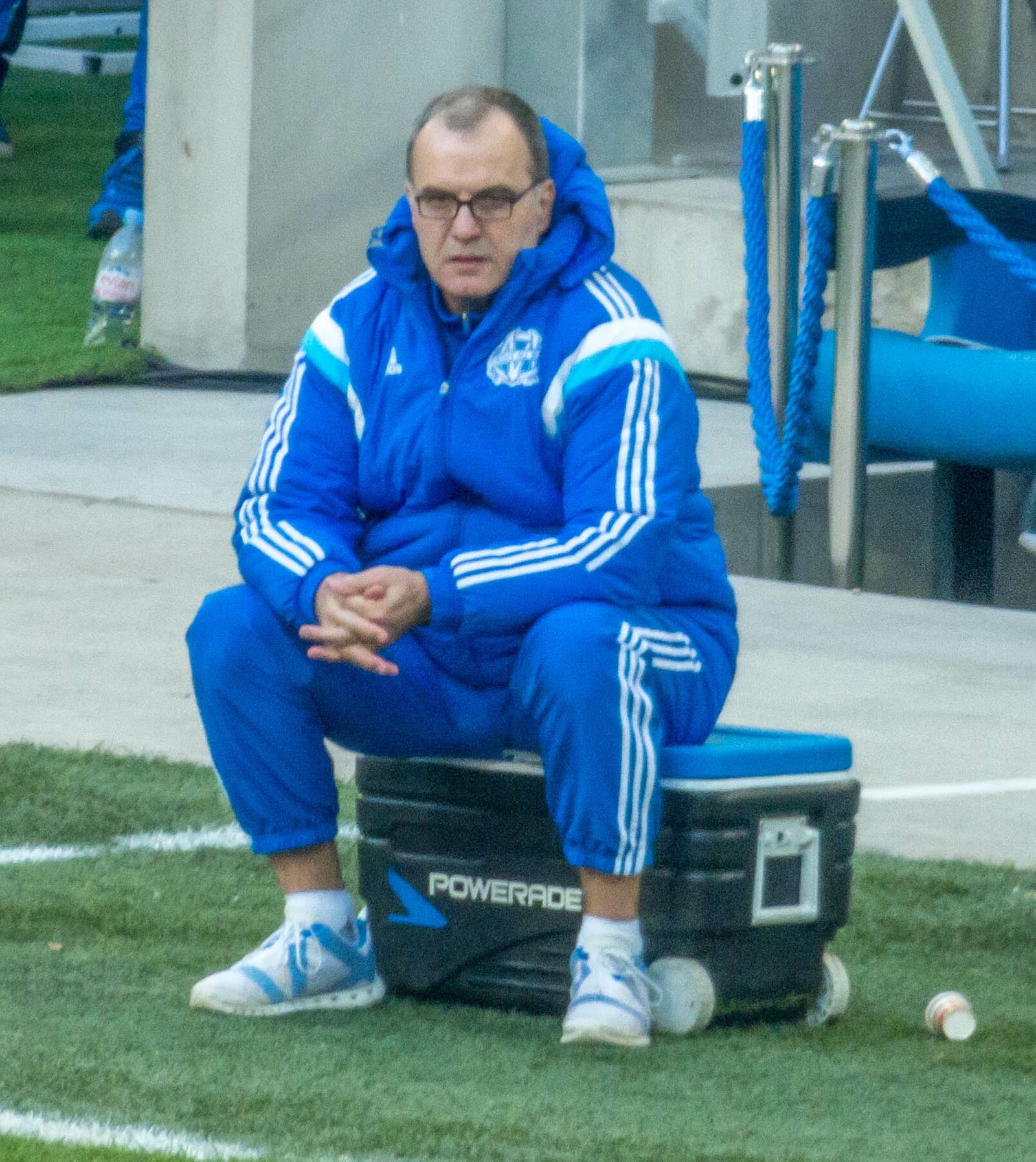 Marcelo Bielsa as a coach of Olympique de Marseille