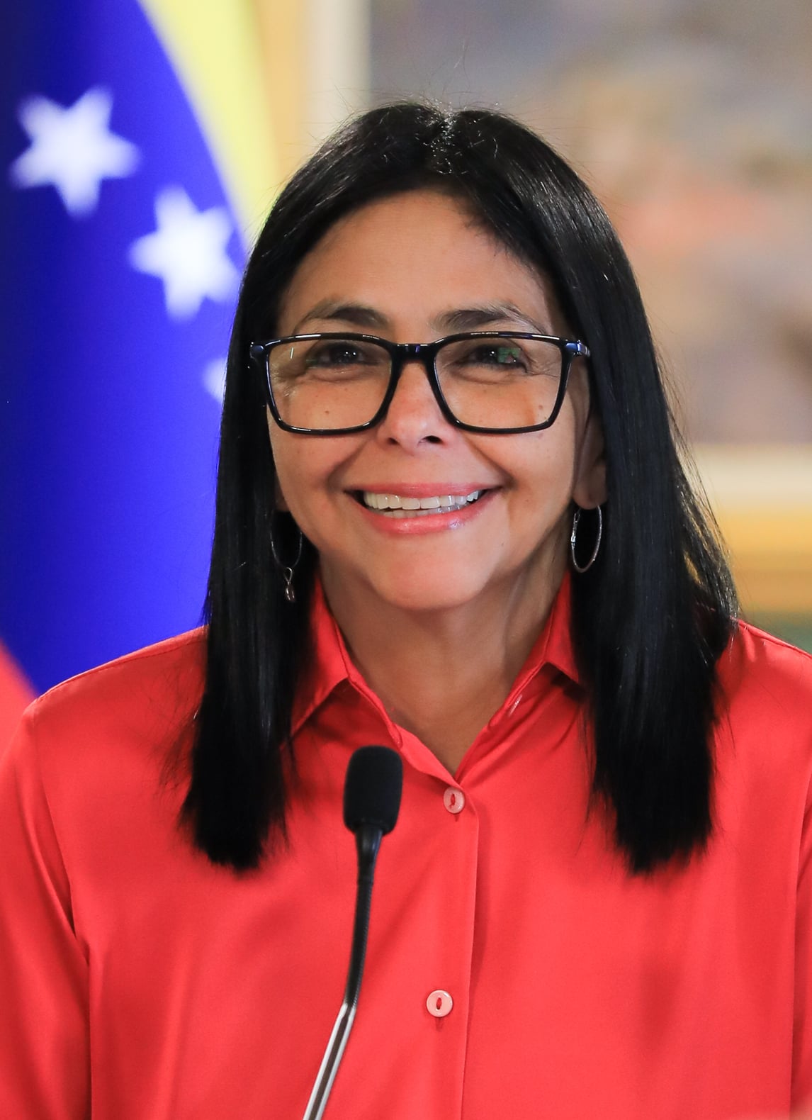 Working meeting of the Mining Engine and Basic Industries is led by President Delcy Rodríguez at the Miraflores Palace.