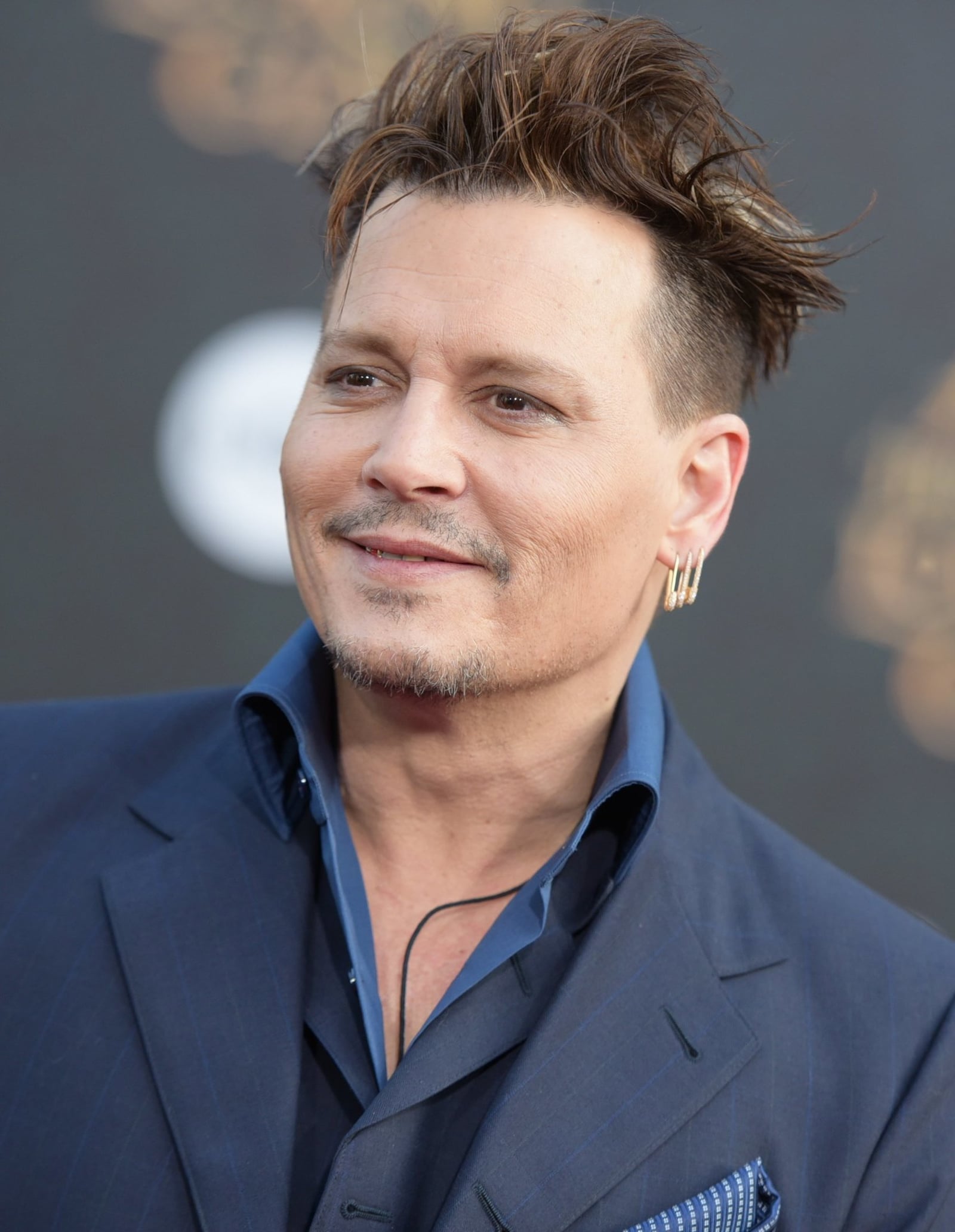 Johnny Depp en la premiere de Alice Through the Looking Glass