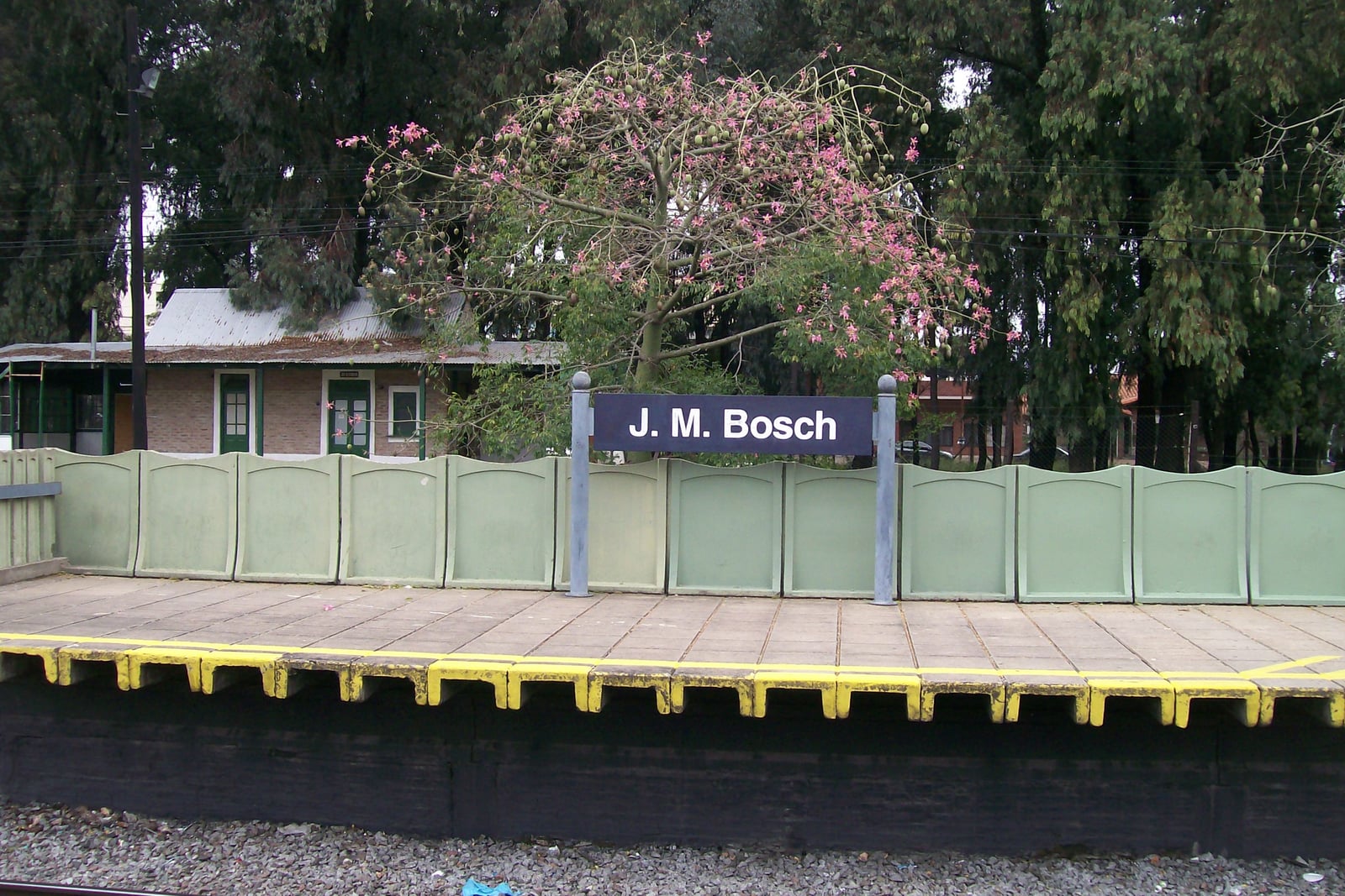 Estación de Villa Bosch FFCC Urquiza